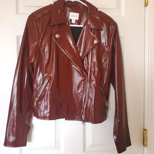Vegan leather jacket